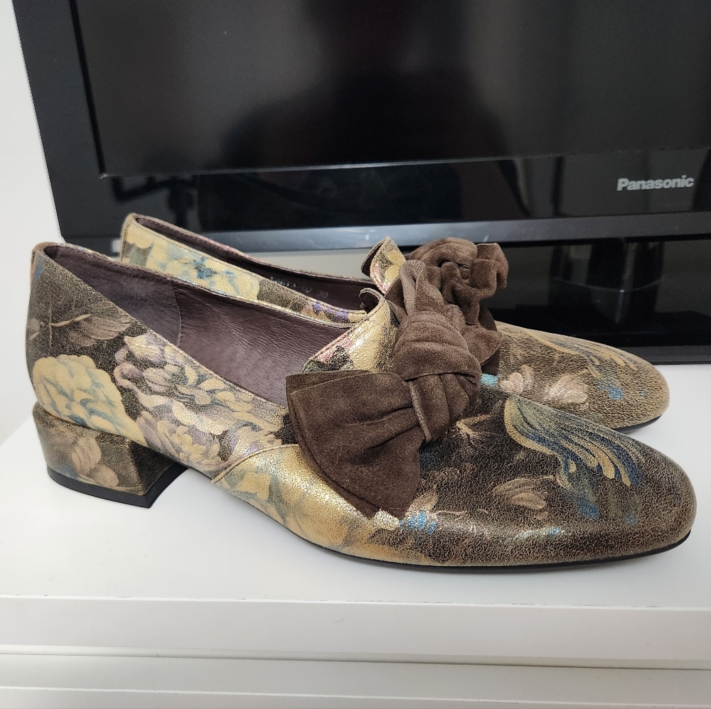 Django & Juliette Varva Bow Loafers size 39 - Picture 2 of 11